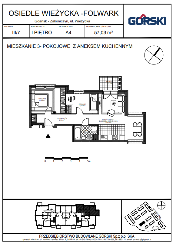 Rzut mieszkania