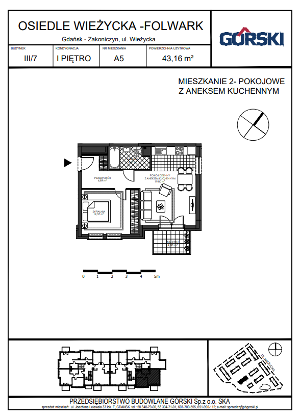 Rzut mieszkania