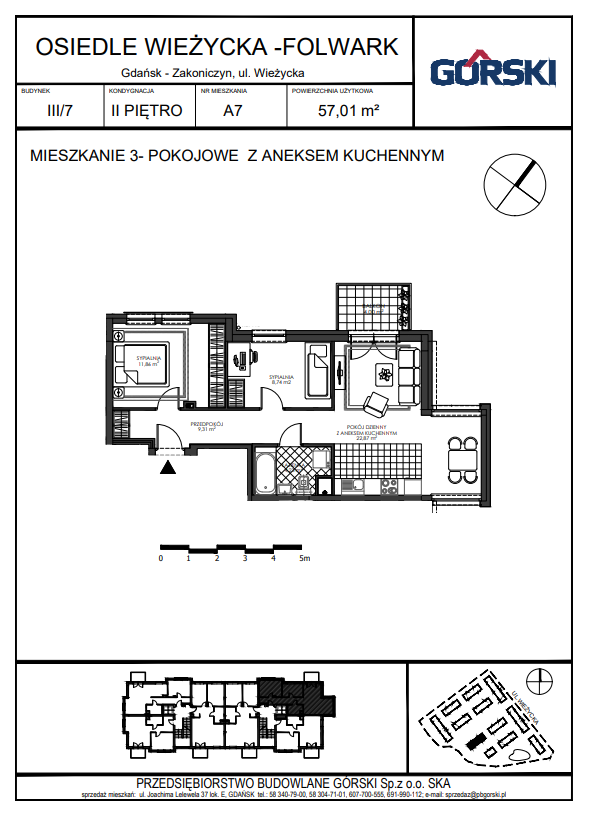Rzut mieszkania