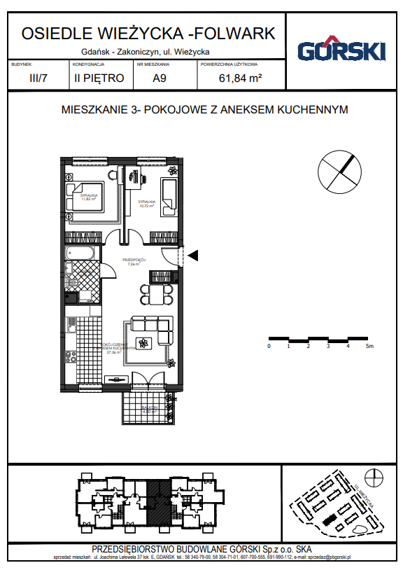 Rzut mieszkania