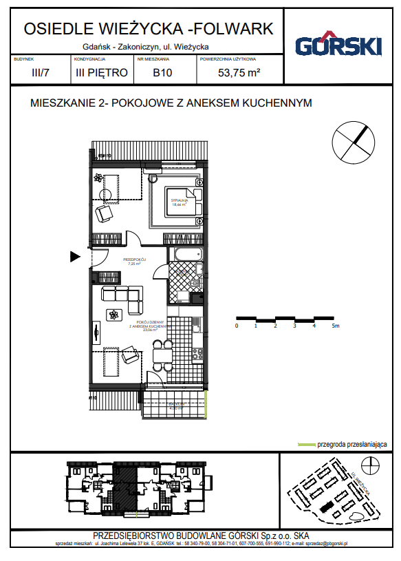 Rzut mieszkania