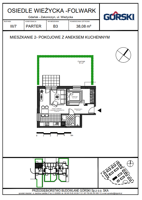 Rzut mieszkania