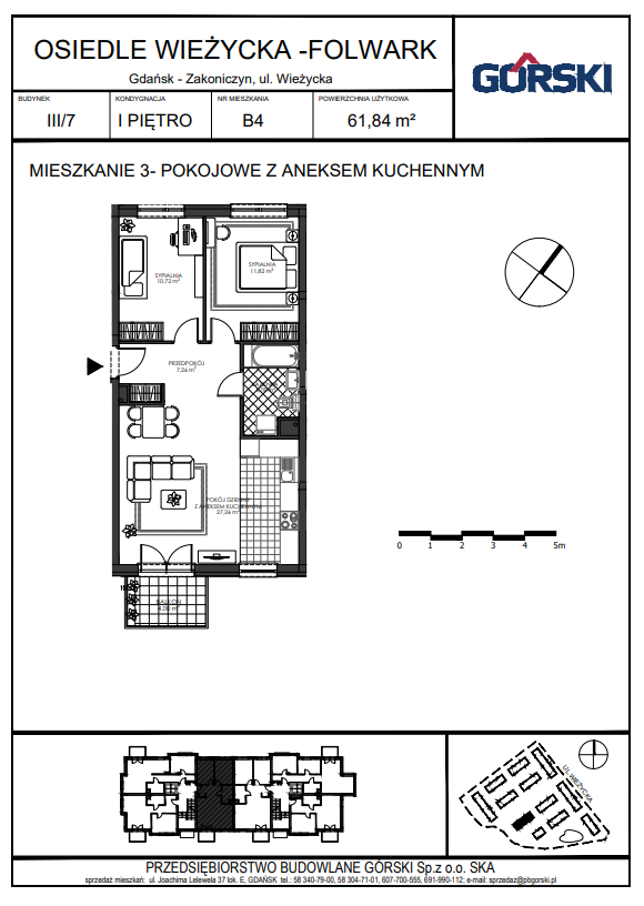 Rzut mieszkania