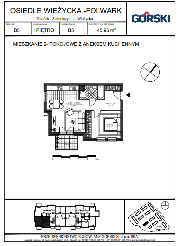 Rzut mieszkania