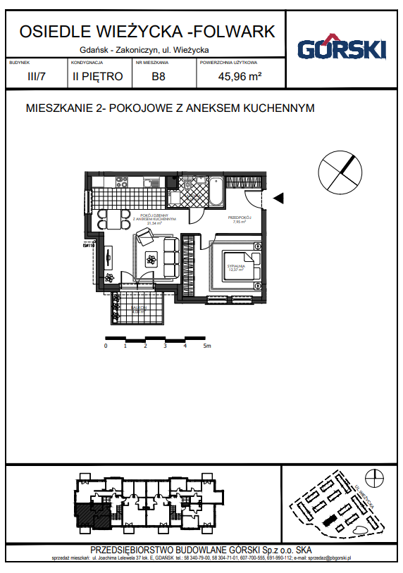 Rzut mieszkania