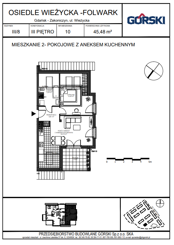 Rzut mieszkania