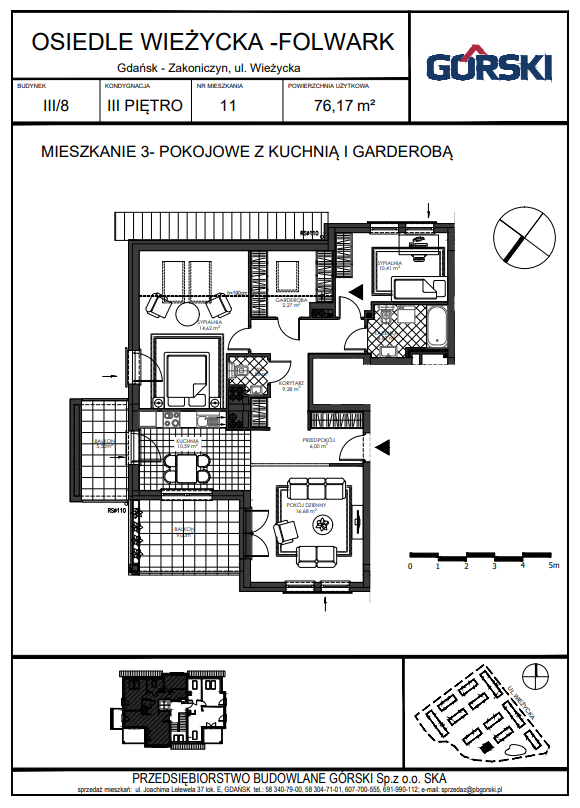 Rzut mieszkania