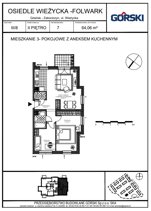 Rzut mieszkania