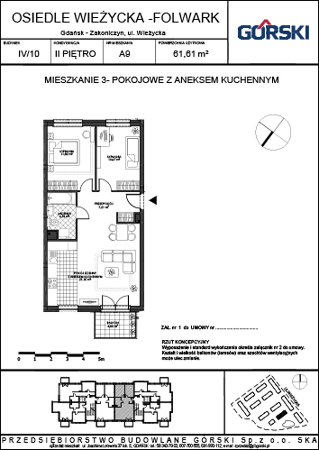 Rzut mieszkania
