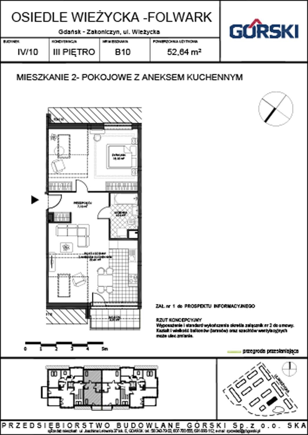 Rzut mieszkania