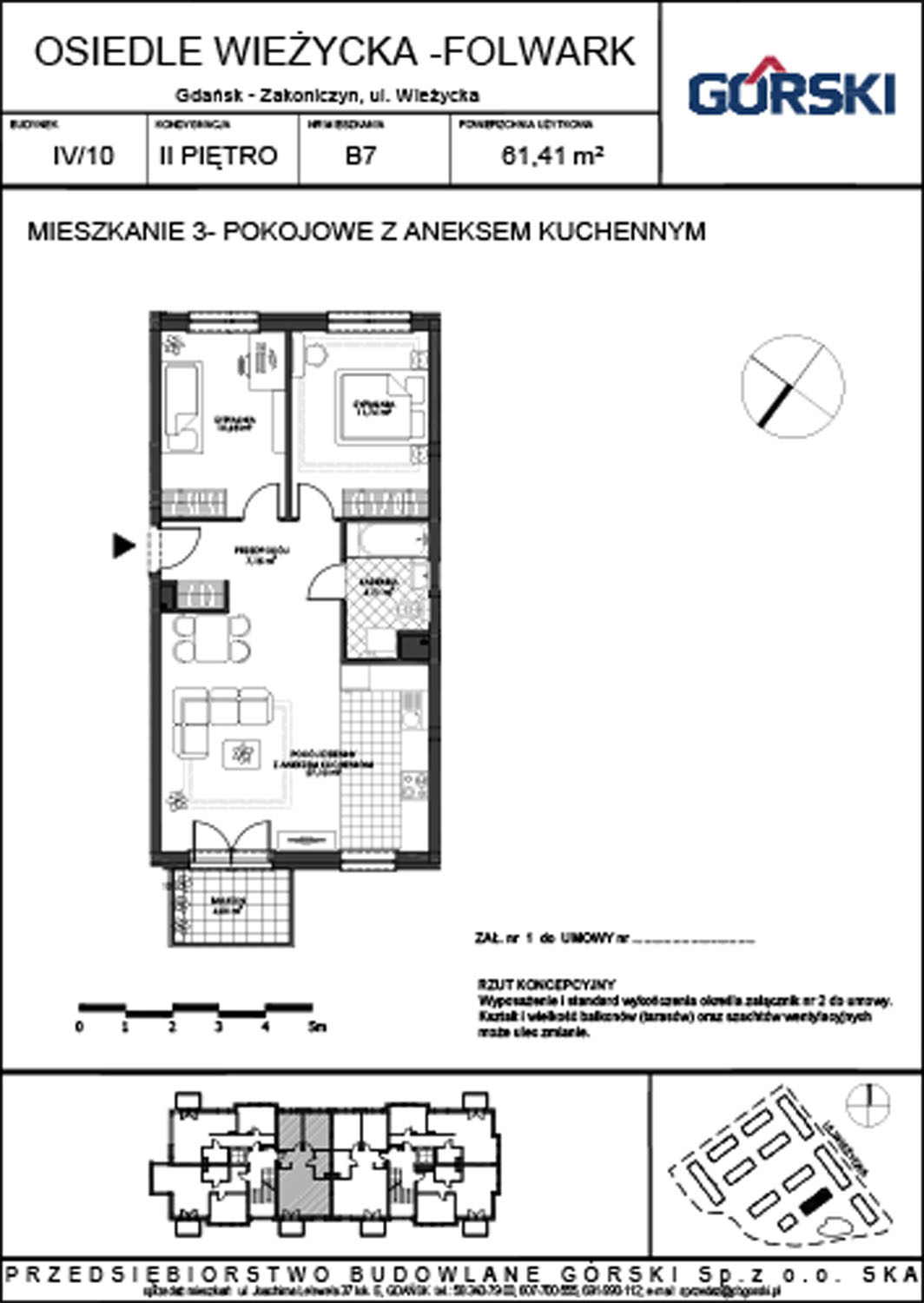 Rzut mieszkania