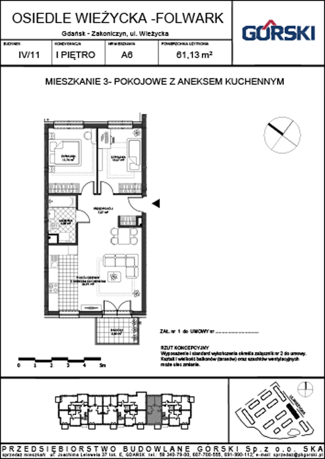 Rzut mieszkania