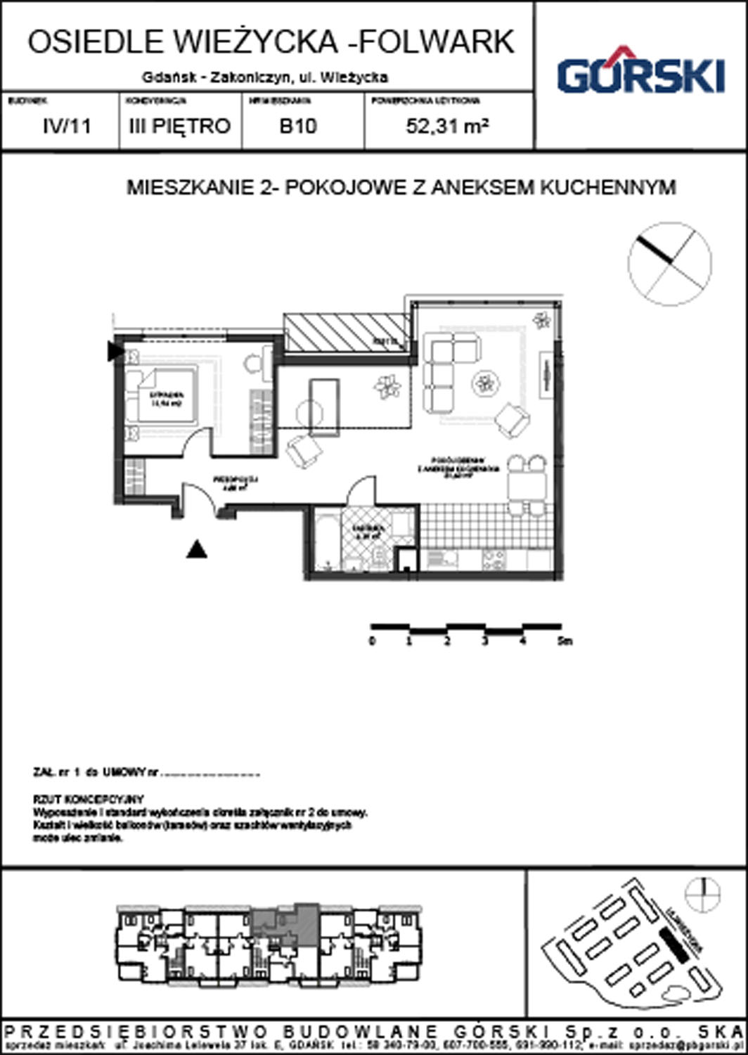 Rzut mieszkania