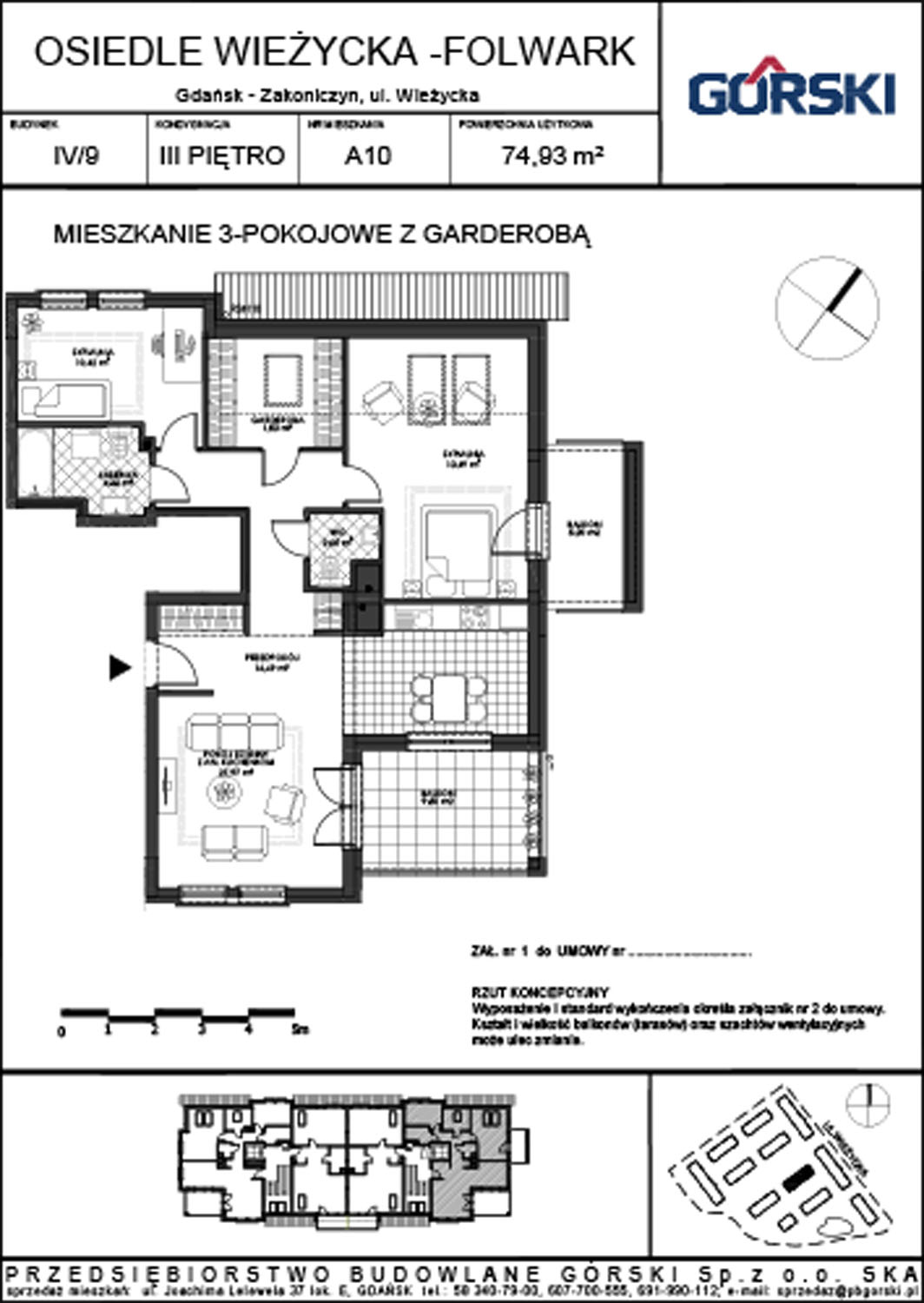 Rzut mieszkania