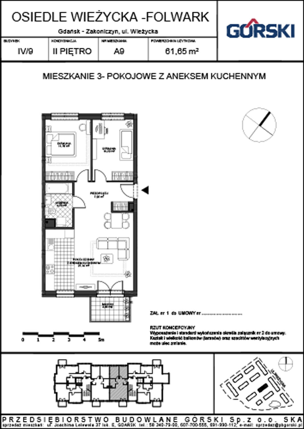 Rzut mieszkania