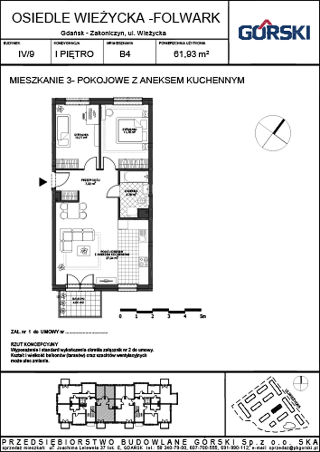 Rzut mieszkania